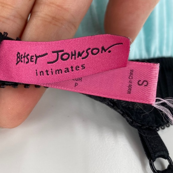 10 E Betsey Johnson Intimates Teal Chemise Nightie Sm - Picture 7 of 9